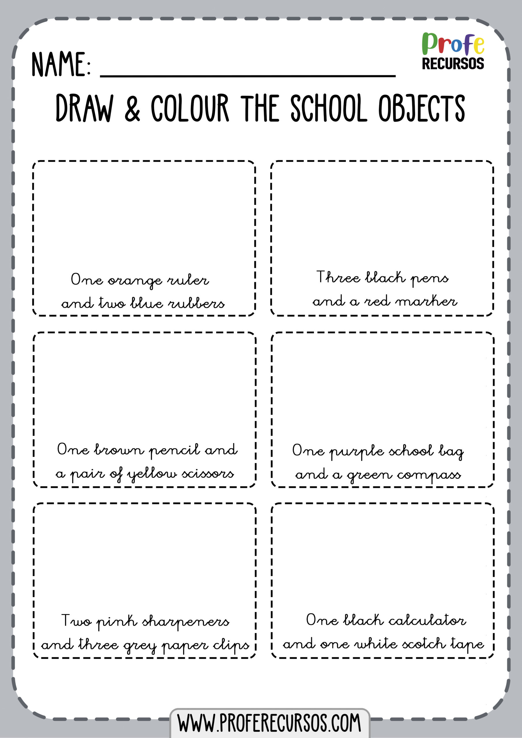 school-objects-worksheet1